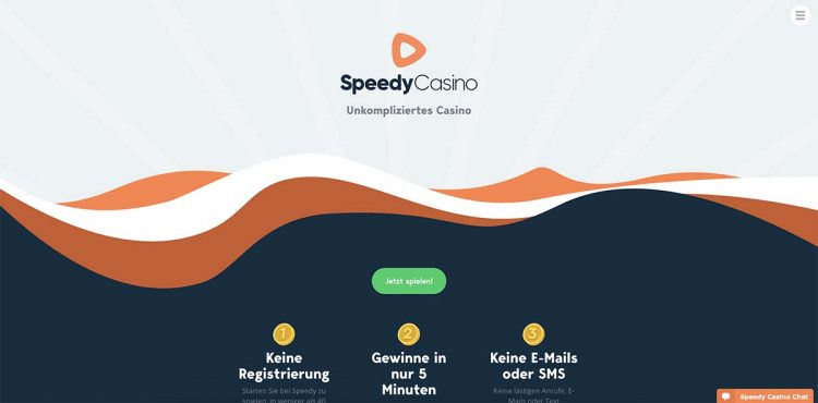 Speedy Casino ohne Anmeldung