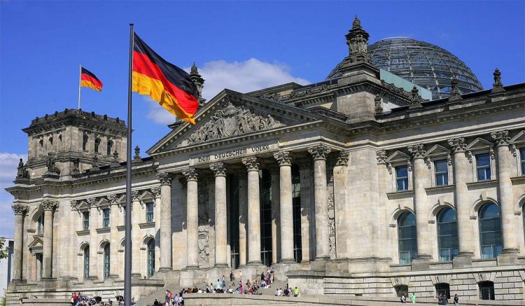 Deutscher Bundestag in Berlin