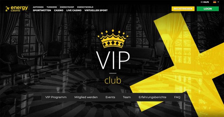 VIP-Club im Energy Casino