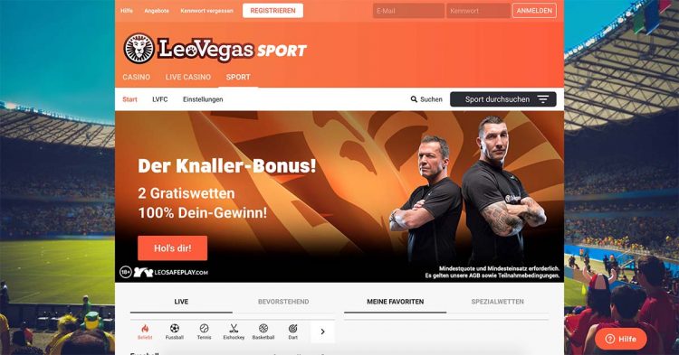 Leo Vegas Sportwetten