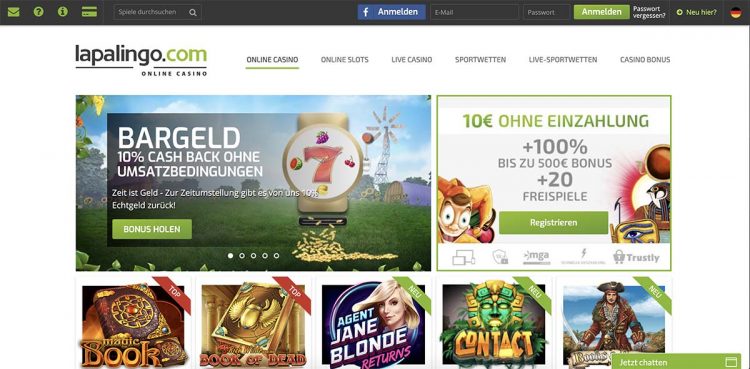 Lapalingo Online Casino