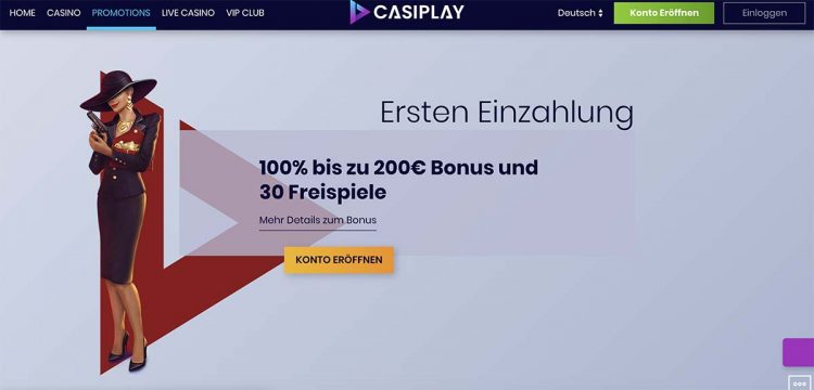 Casiplay Willkommensbonus