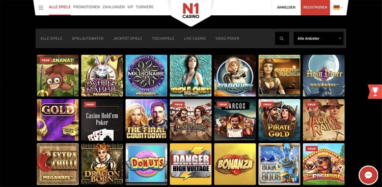 N1 Casino Spiele