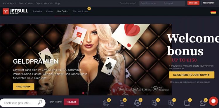 Jetbull Live Casino