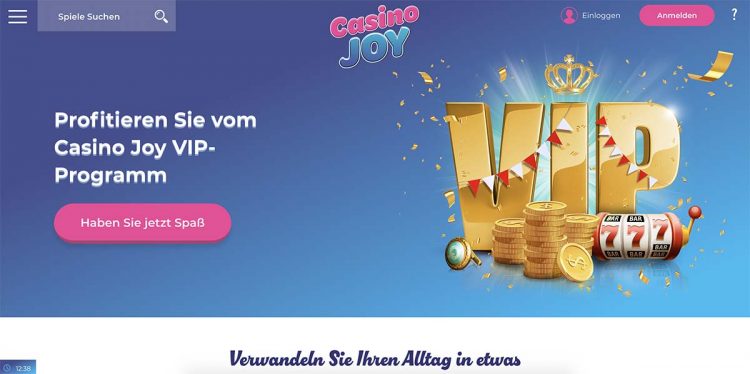 VIP sein im Casino Joy