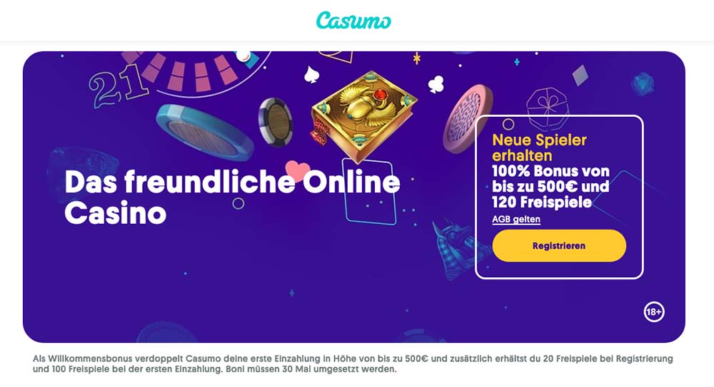 casino sign up bonus