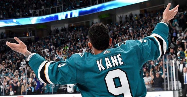 Evander Kane San Jose Sharks