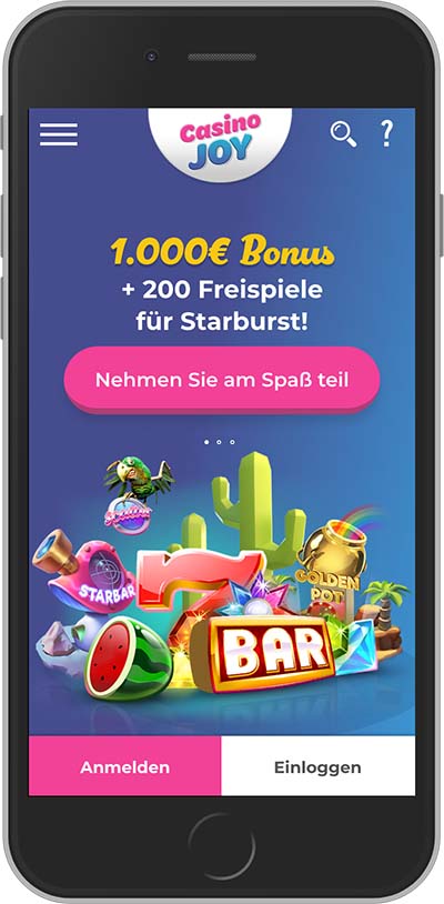 Spins Joy auf dem Handy