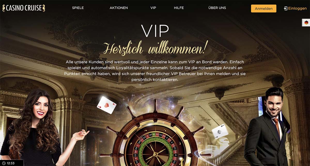 VIP-Club im Casino Cruise