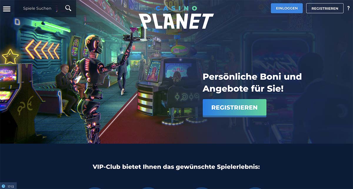 VIP-Programm im Casino Planet