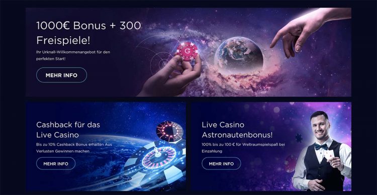 Genesis Bonus und weitere Aktionen