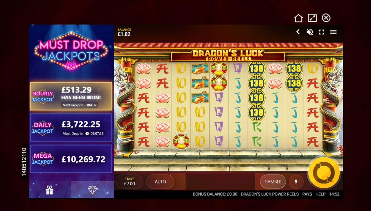 Must Drop Jackpots im Play OJO Casino
